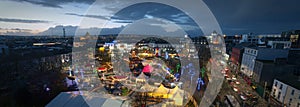 Galway Christmas Market at night