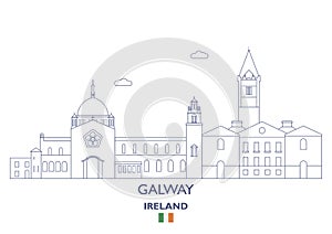 Galway City Skyline, Ireland