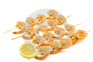 Gamba kebab photo