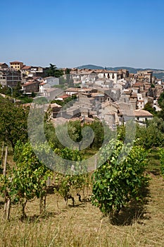 Gambatesa, old village in Molise, Italy