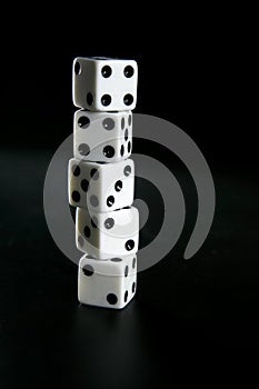 Gambler five dices