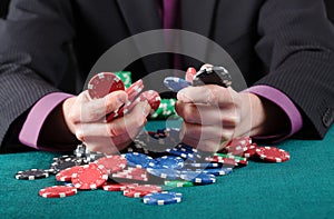 Gambler in game