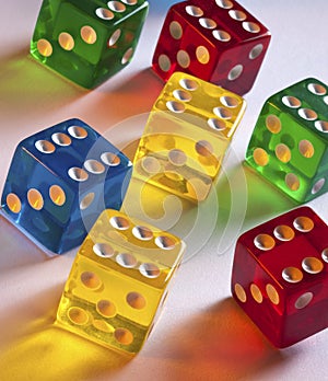 Gambling - Colored Dice