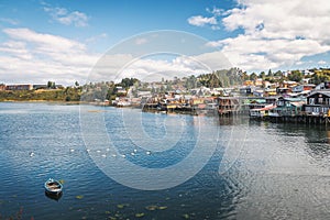 Gamboa Palafitos Stilt Houses - Castro, Chiloe Island, Chile