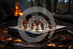 Game challenge chessboard chess competition strategy