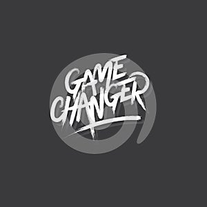 Game changer handlettering typography