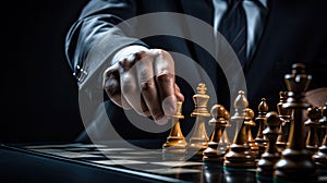 A game of chess in the hands of a businessman can serve as a longterm strategic analogy