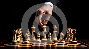 Game of chess in the hands of a businessman can serve as a longterm strategic analogy