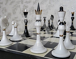 Game of chess. Mat. Chess 1971.