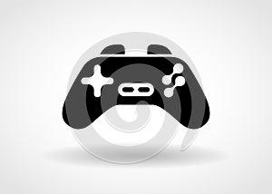 Game console controller vector illustration icon