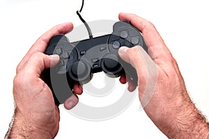 Game console gamepad