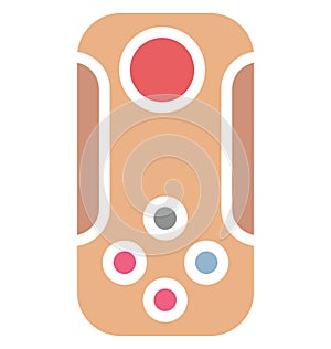 Game console Isolated Vector icon which can easily modify or edit