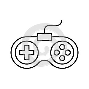 Game console  Line Style vector icon which can easily modify or edit