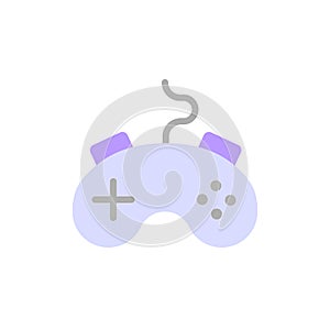 Game controller icon. Simple color vector elements of video game icons for ui and ux, website or mobile application