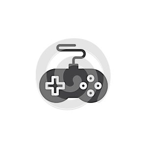 Game controller vector icon