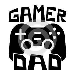 Game Dad, Typography design