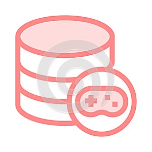 Game database color line icon