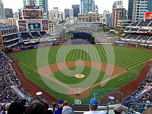 Game day at Petco park