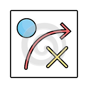 Game fill vector icon which can easily modify or edit