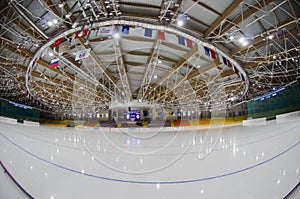 Before the game. Ice sports palace Krylatskoye