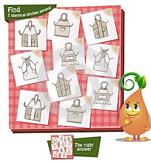 Game 2 identical aprons