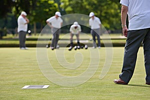 Game of Lawn Bowls