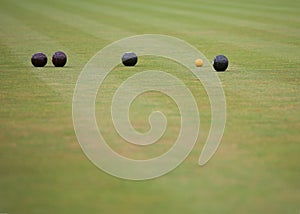 Game of Lawn Bowls