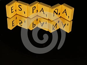 Game letters words love Spain plastic forms Form Fun photo
