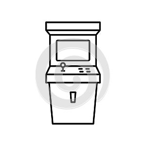 Game  Line Style vector icon which can easily modify or edit
