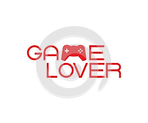 Game lover symbol game icon device play controller