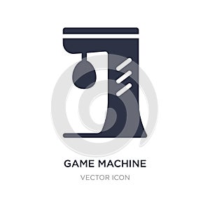 game machine icon on white background. Simple element illustration from Entertainment and arcade concept