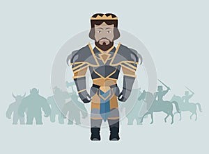 Game Object of Knight photo