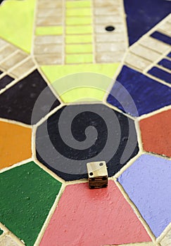 Game of parchis photo