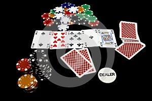 In game Poker holdem photo