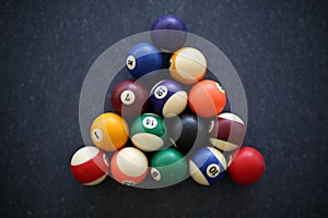 A game of pool