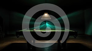 game pool table dark