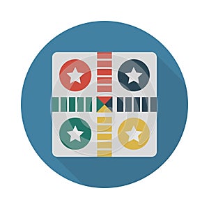 Game reception vector  flat  icon