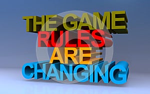 the game rules are changing on blue