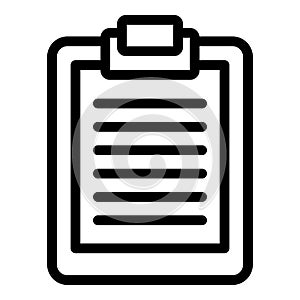 Game scenario icon, outline style