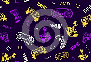 Game seamless pattern