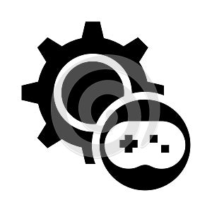 Game Setting glyphs icon