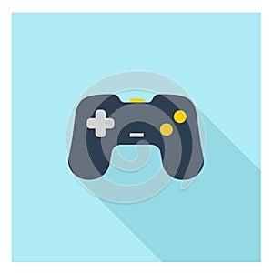 Game Stick simple modern flat icons vector collection of business