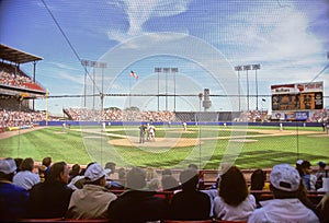 Game-time at Old County Stadium