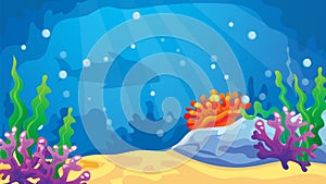 Game Underwater World Background