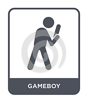 gameboy icon in trendy design style. gameboy icon isolated on white background. gameboy vector icon simple and modern flat symbol