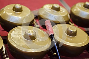 Gamelan is traditional malay heritage music instrument in Malaysia