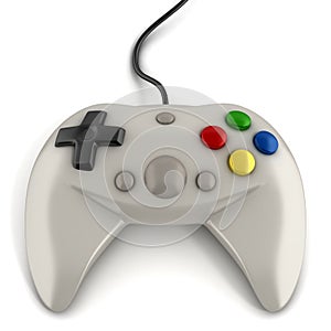 Gamepad 3d illustration photo