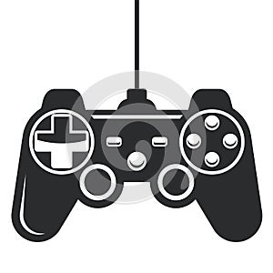 Gamepad icon - game console joystick photo
