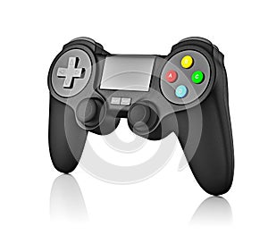 Gamepad joypad for video game console isolated