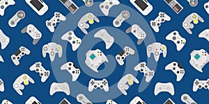 Gamepad Video game controller background